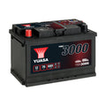 YBX3086 12v 76Ah 680ASMF Battery