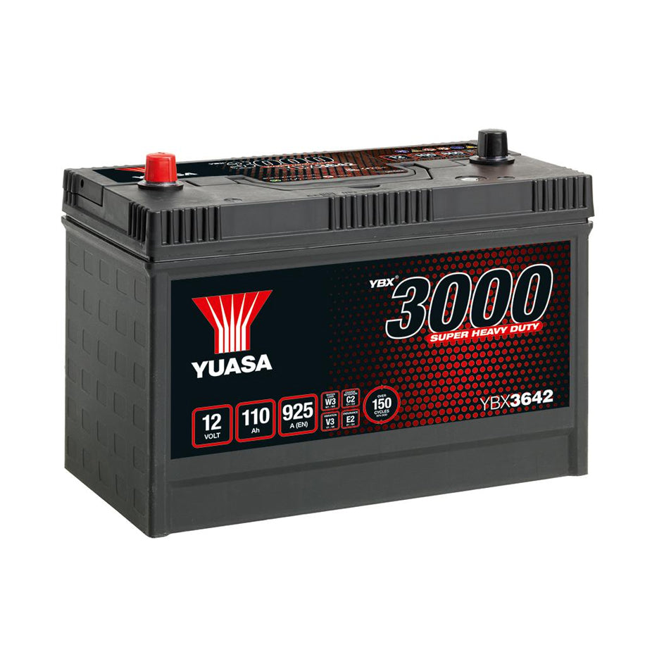 YBX3642 12v 110Ah 925ASuper Heavy Duty SMF Battery