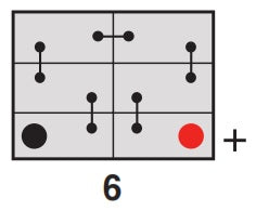 Battery Cell Layout 12v Type 6