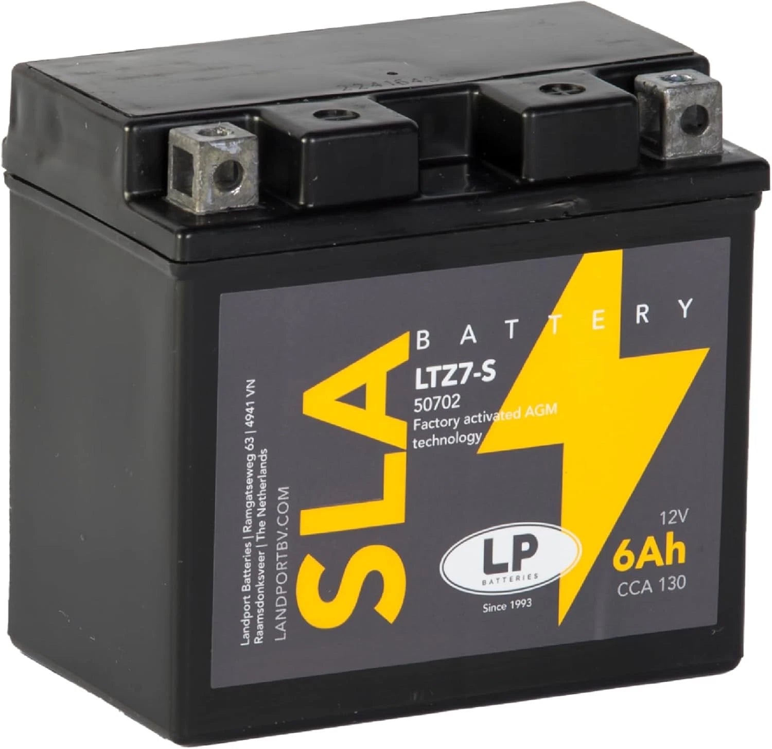 LTZ7-S 12v 6Ah AGM Battery