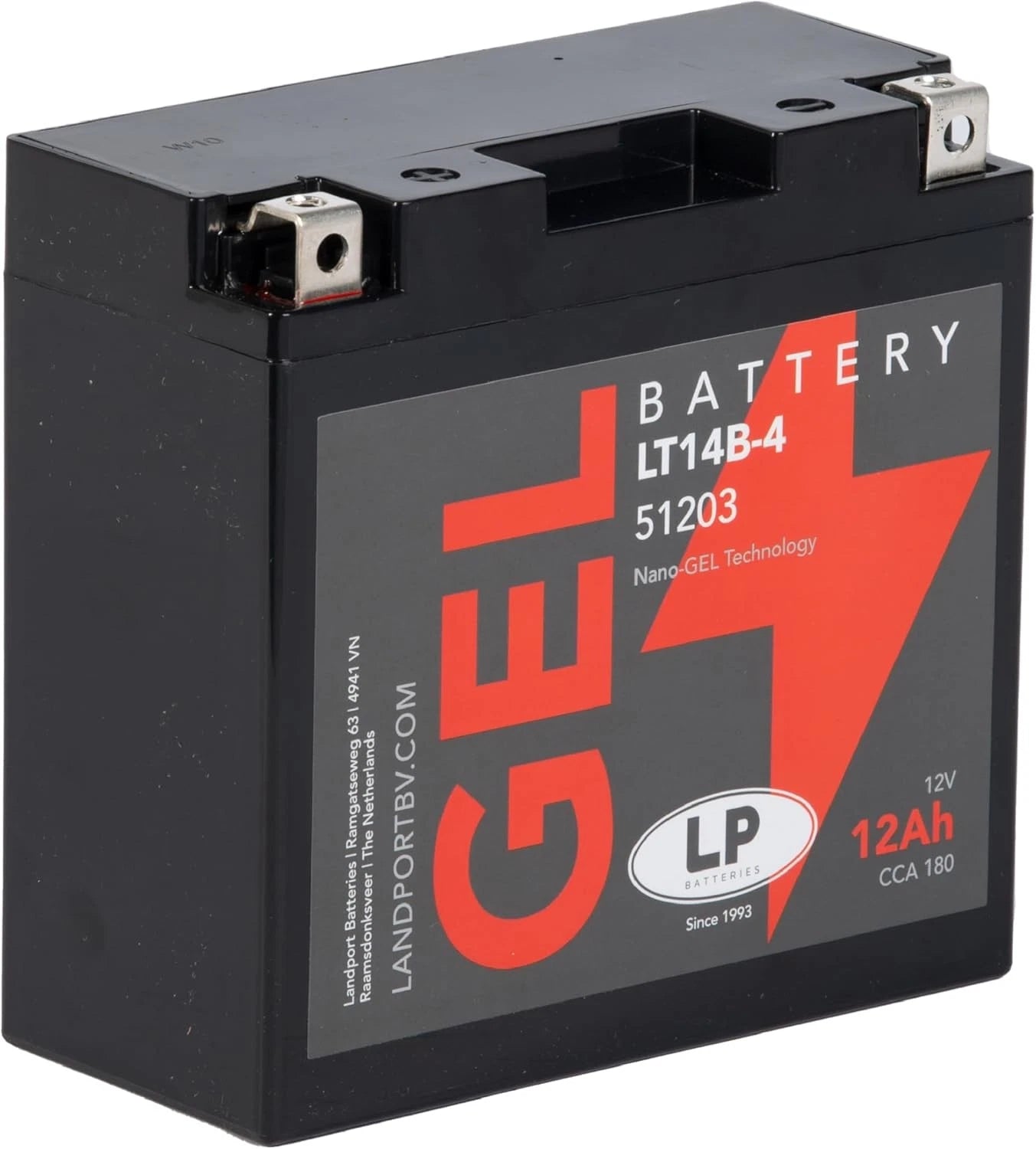 LT14B-4 12v 12Ah Gel Battery