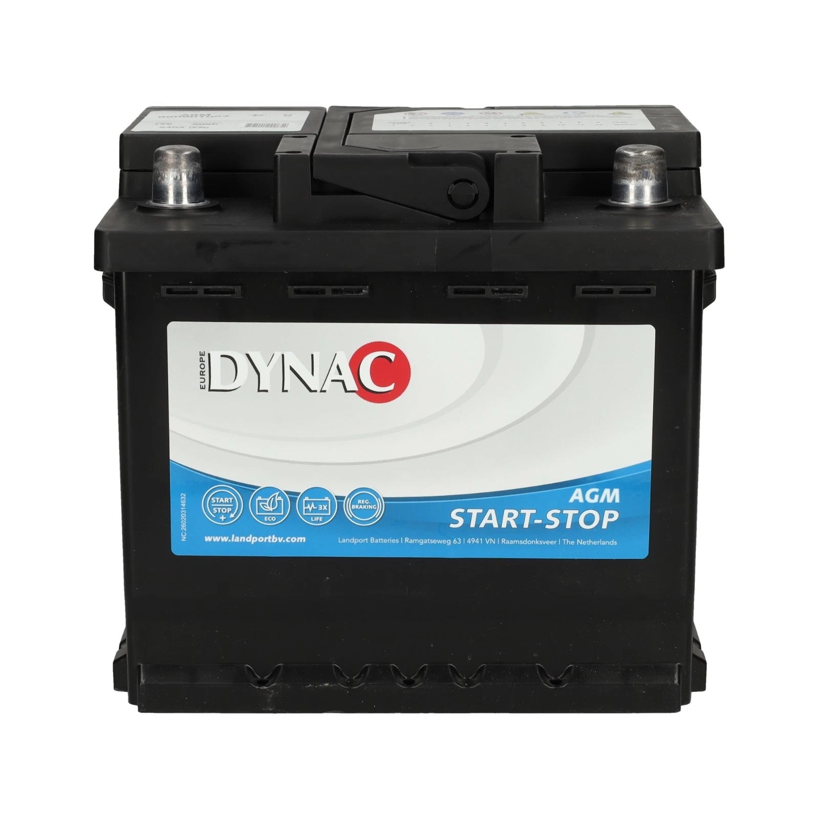 Dynac AGM 550901054 Automotive Battery