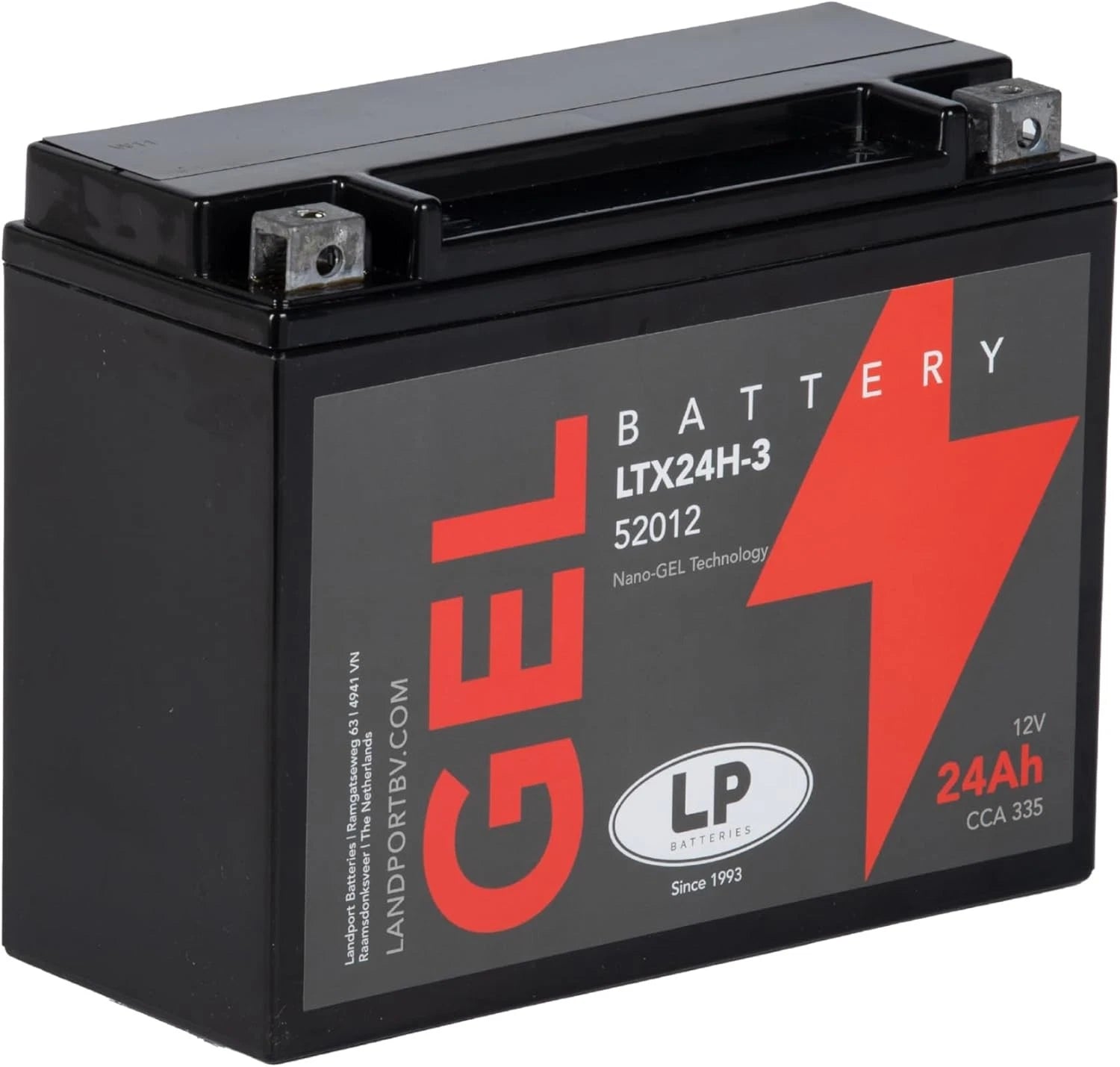 LTX24H-3 12v 24Ah Gel Battery