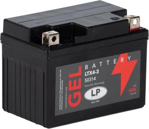 LTX4-3 12v 4Ah Gel Battery