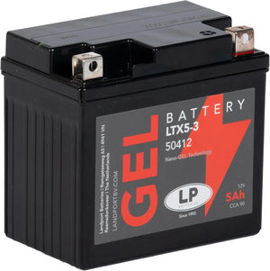 LTX5-3 12v 5Ah Gel Battery