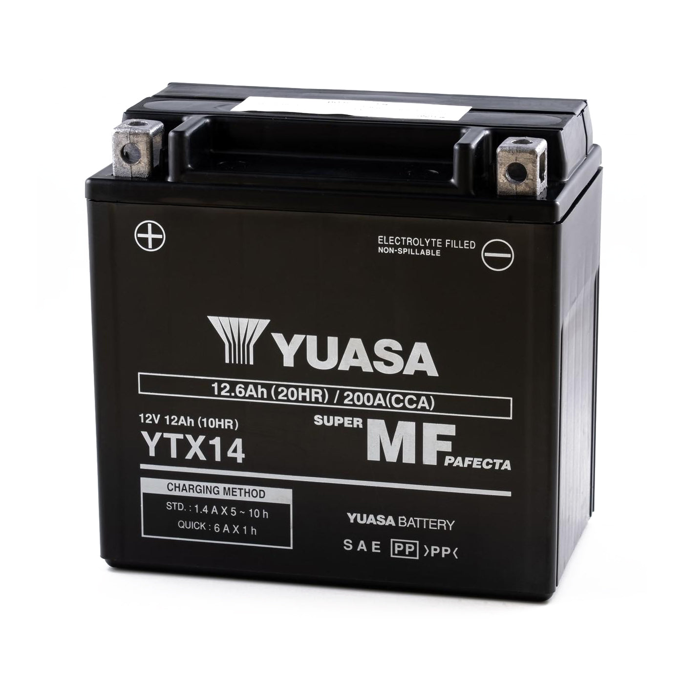 YTX14-BS 12V Yuasa MF VRLA Battery