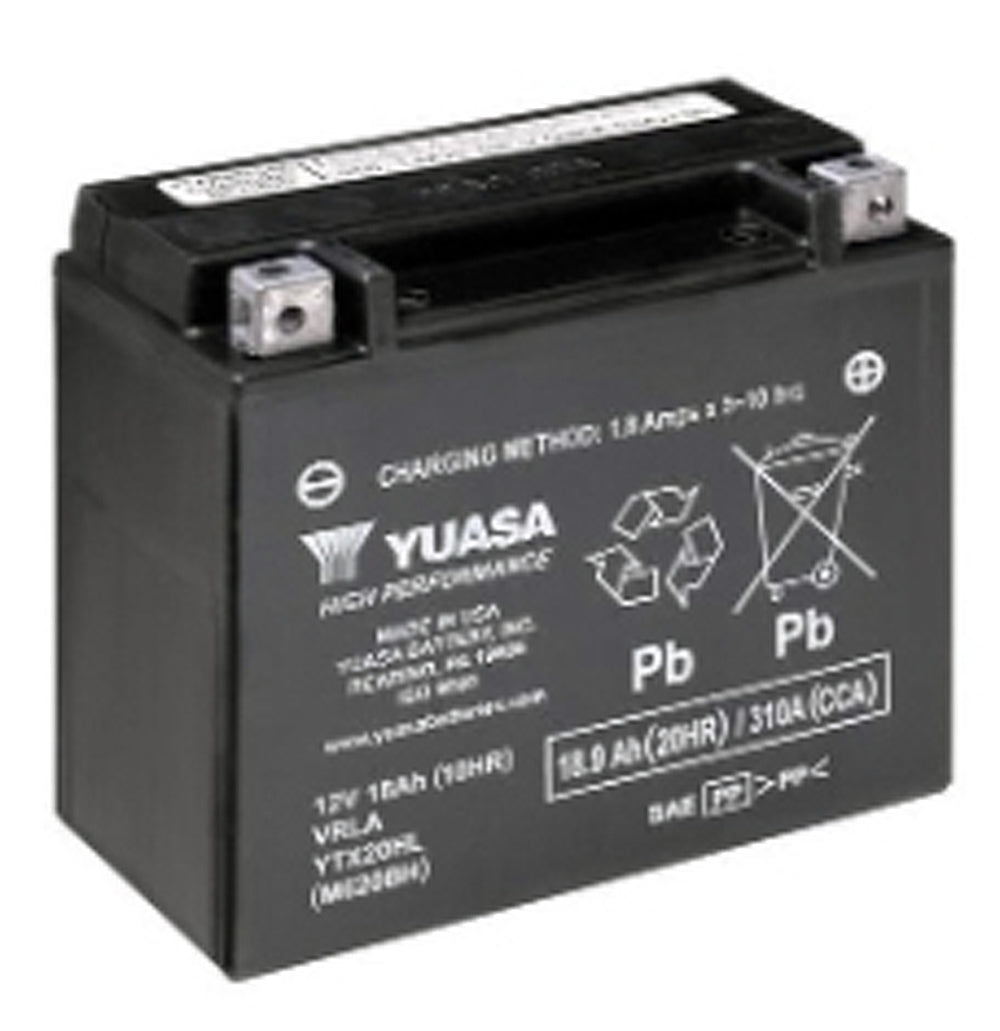 YTX20HL-BS 12V Yuasa High Performance MF VRLA Battery