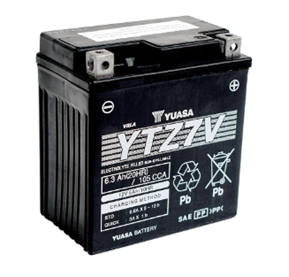 YTZ7V 12V Yuasa High Performance MF VRLA Battery